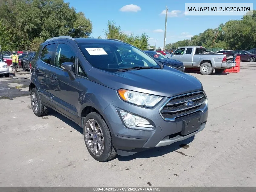 MAJ6P1WL2JC206309 2018 Ford Ecosport Titanium