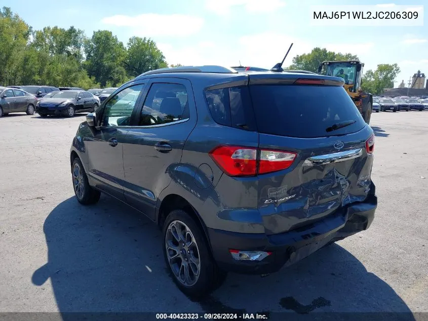 MAJ6P1WL2JC206309 2018 Ford Ecosport Titanium