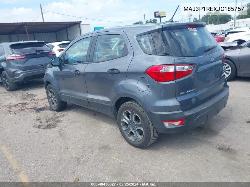 MAJ3P1REXJC185757 2018 Ford Ecosport S