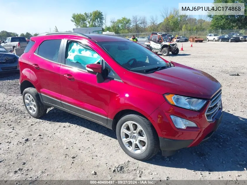 MAJ6P1UL4JC174868 2018 Ford Ecosport Se