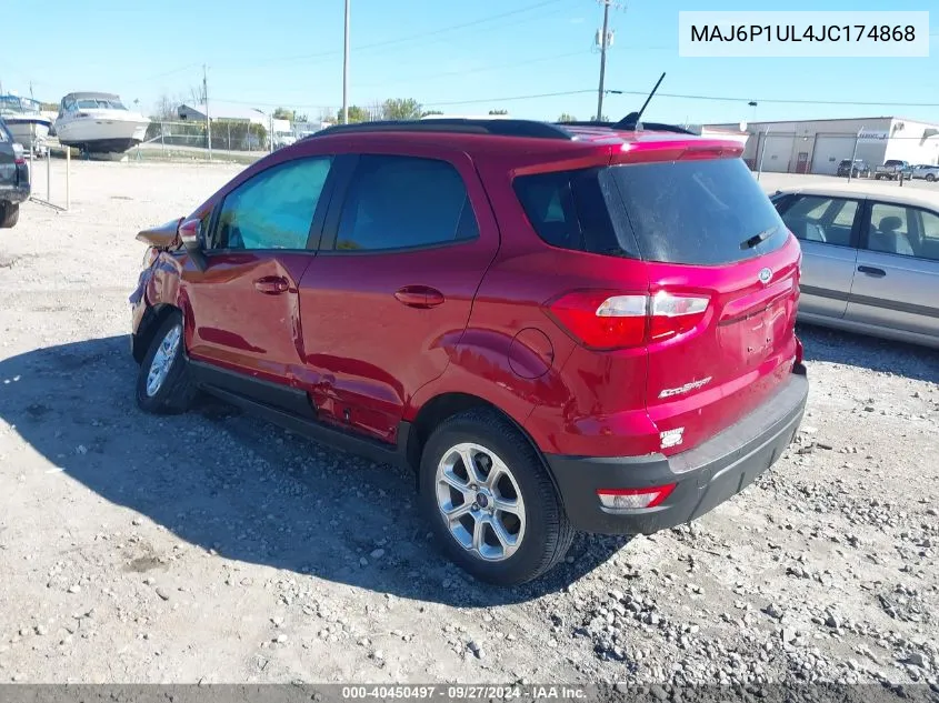 MAJ6P1UL4JC174868 2018 Ford Ecosport Se