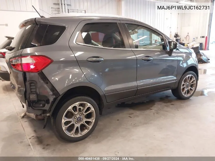 MAJ6P1WL9JC162731 2018 Ford Ecosport Titanium