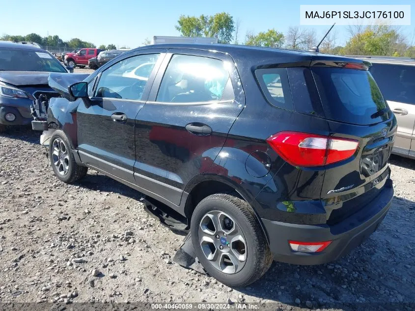 MAJ6P1SL3JC176100 2018 Ford Ecosport S