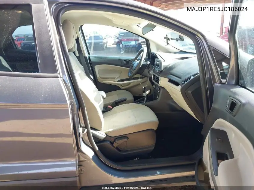 MAJ3P1RE5JC186024 2018 Ford Ecosport S