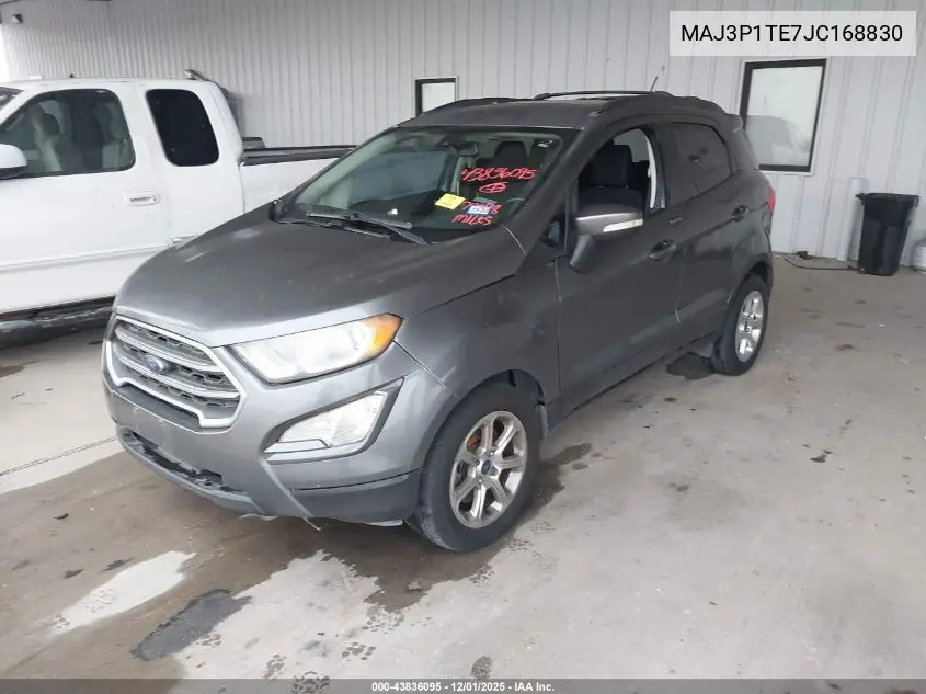 MAJ3P1TE7JC168830 2018 Ford Ecosport Se