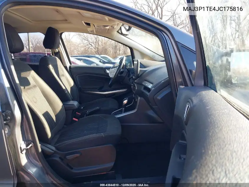 MAJ3P1TE4JC175816 2018 Ford Ecosport Se