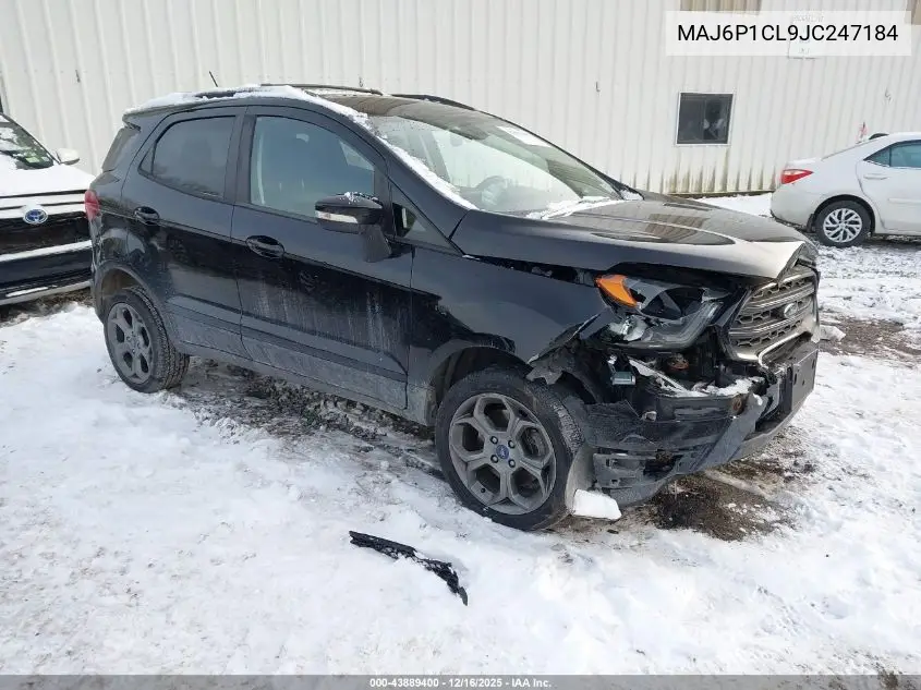 MAJ6P1CL9JC247184 2018 Ford Ecosport Ses