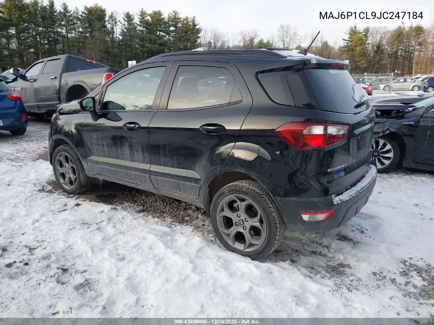 MAJ6P1CL9JC247184 2018 Ford Ecosport Ses