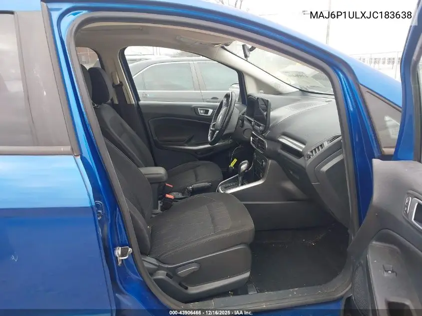 MAJ6P1ULXJC183638 2018 Ford Ecosport Se