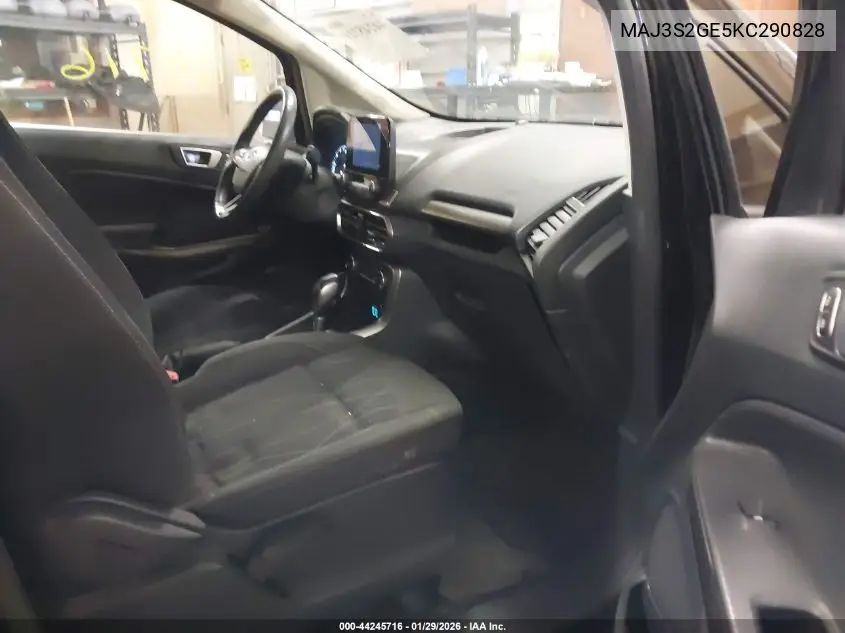 MAJ3S2GE5KC290828 2019 Ford Ecosport Se