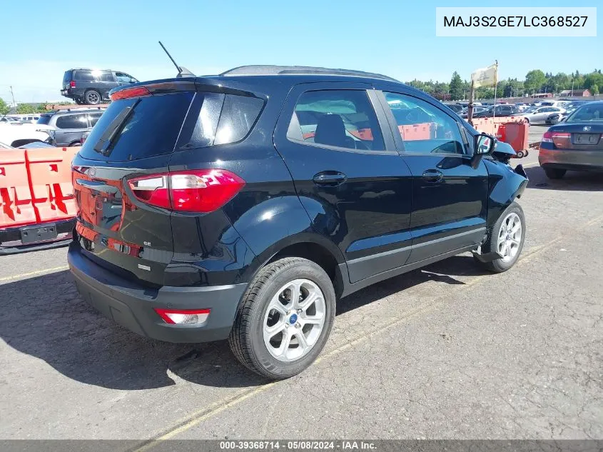 MAJ3S2GE7LC368527 2020 Ford Ecosport Se