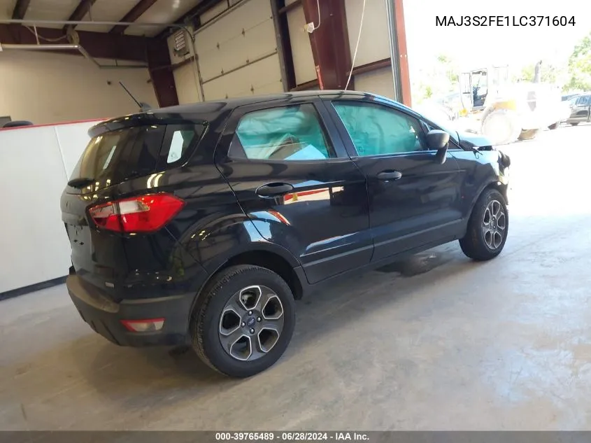 MAJ3S2FE1LC371604 2020 Ford Ecosport S