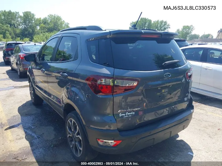 MAJ6S3JL8LC330573 2020 Ford Ecosport Ses