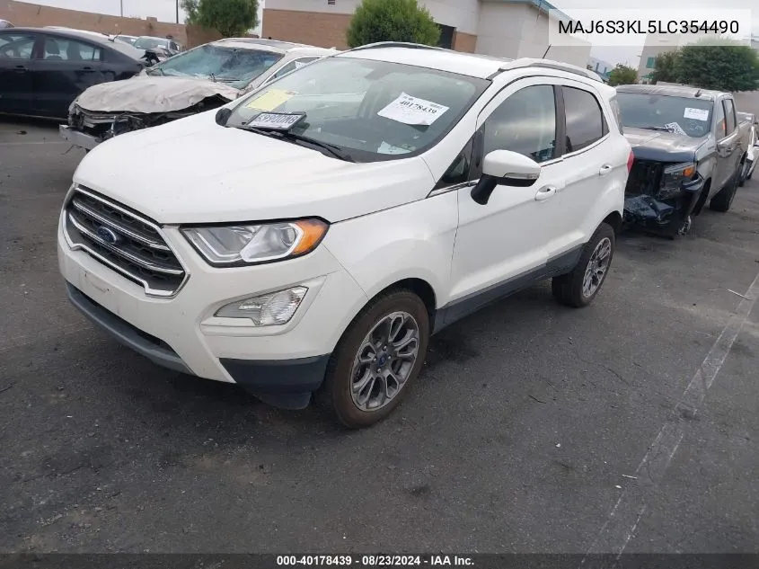 MAJ6S3KL5LC354490 2020 Ford Ecosport Titanium