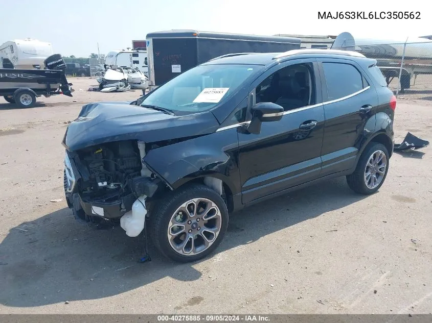 MAJ6S3KL6LC350562 2020 Ford Ecosport Titanium