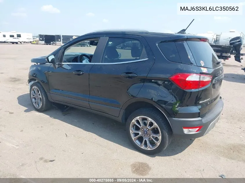 MAJ6S3KL6LC350562 2020 Ford Ecosport Titanium