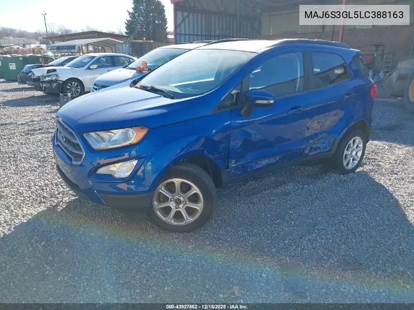 MAJ6S3GL5LC388163 2020 Ford Ecosport Se