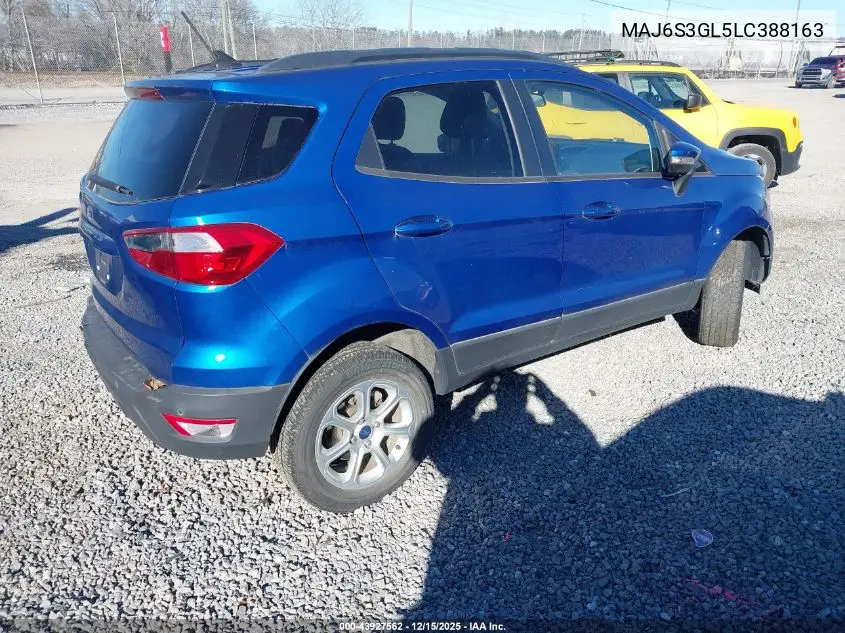 MAJ6S3GL5LC388163 2020 Ford Ecosport Se