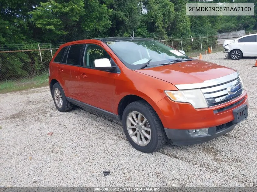 2FMDK39C67BA62100 2007 Ford Edge Sel Plus Fwd Sel Plus