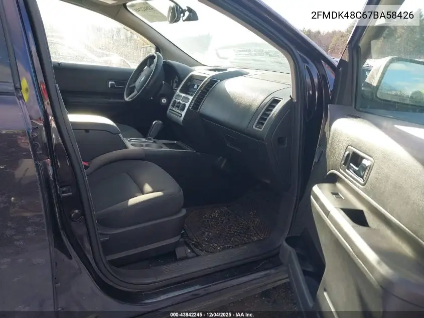 2FMDK48C67BA58426 2007 Ford Edge Sel