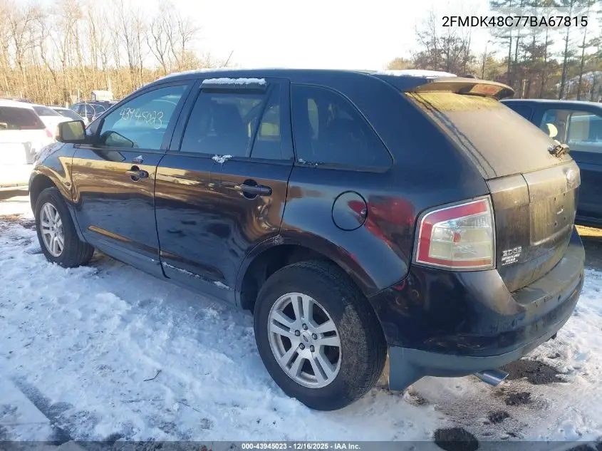 2FMDK48C77BA67815 2007 Ford Edge Sel