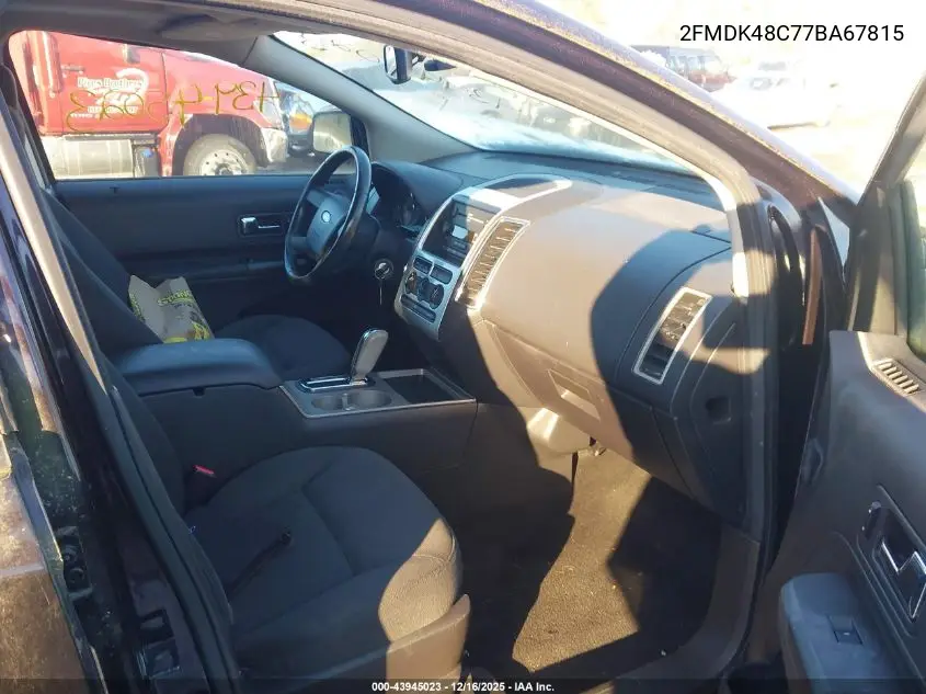 2FMDK48C77BA67815 2007 Ford Edge Sel
