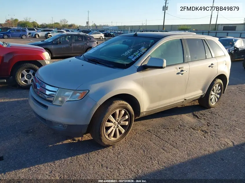 2FMDK49C77BB49879 2007 Ford Edge Sel Plus