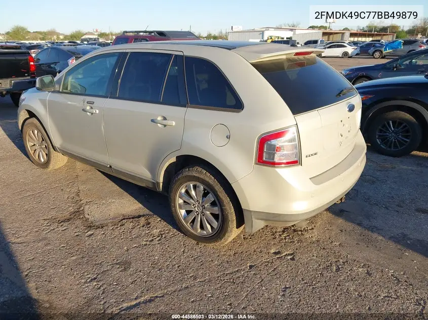 2FMDK49C77BB49879 2007 Ford Edge Sel Plus