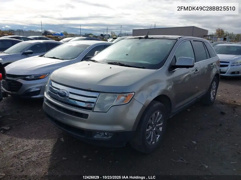 2FMDK49C28BB25510 2008 Ford Edge