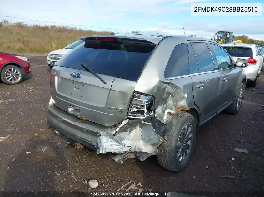2FMDK49C28BB25510 2008 Ford Edge