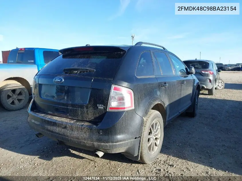 2FMDK48C98BA23154 2008 Ford Edge Sel