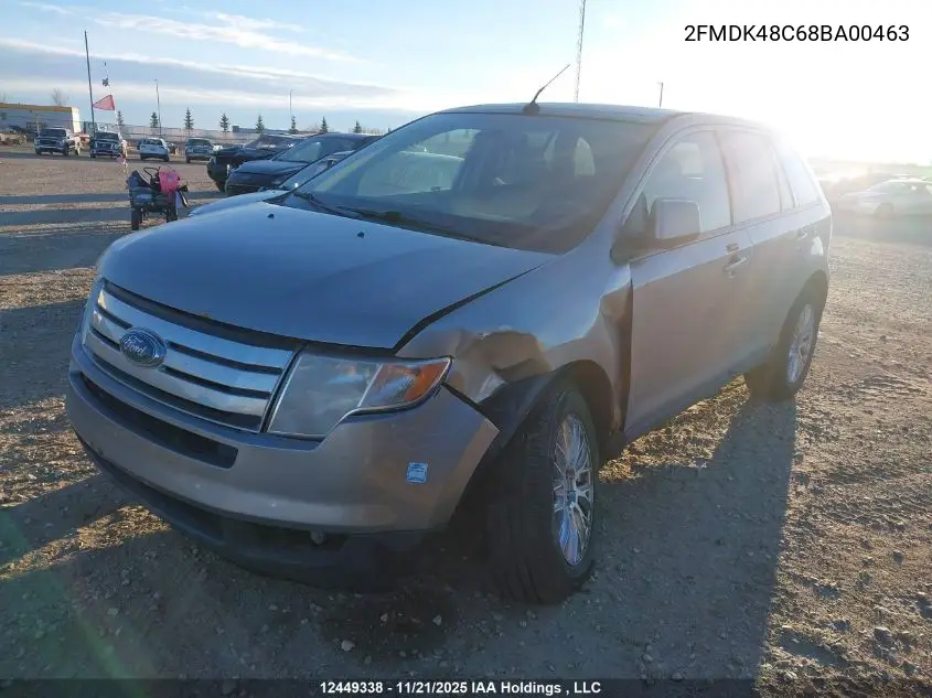 2FMDK48C68BA00463 2008 Ford Edge Sel