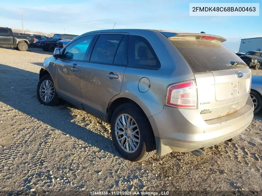 2FMDK48C68BA00463 2008 Ford Edge Sel