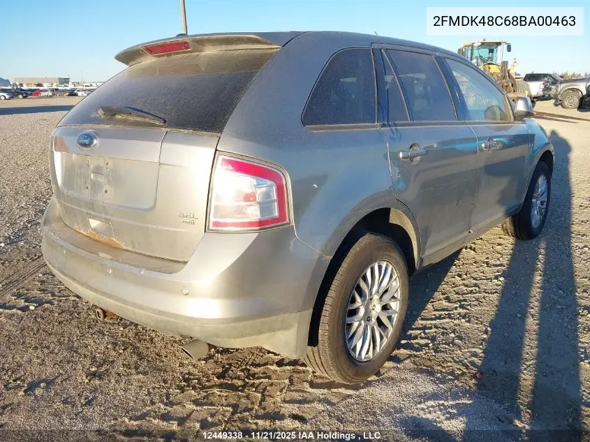 2FMDK48C68BA00463 2008 Ford Edge Sel