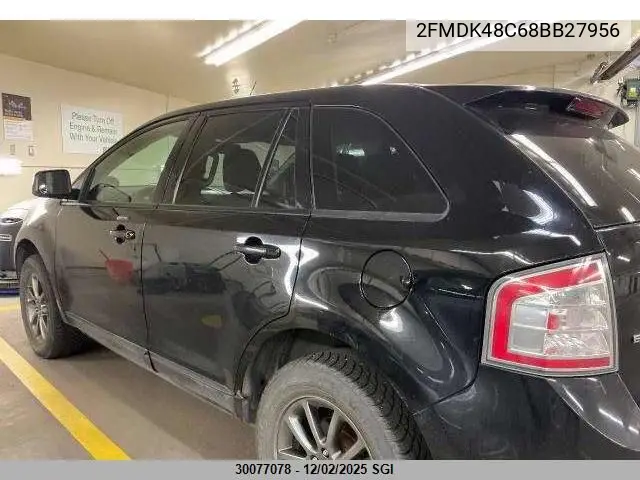 2FMDK48C68BB27956 2008 Ford Edge Sel