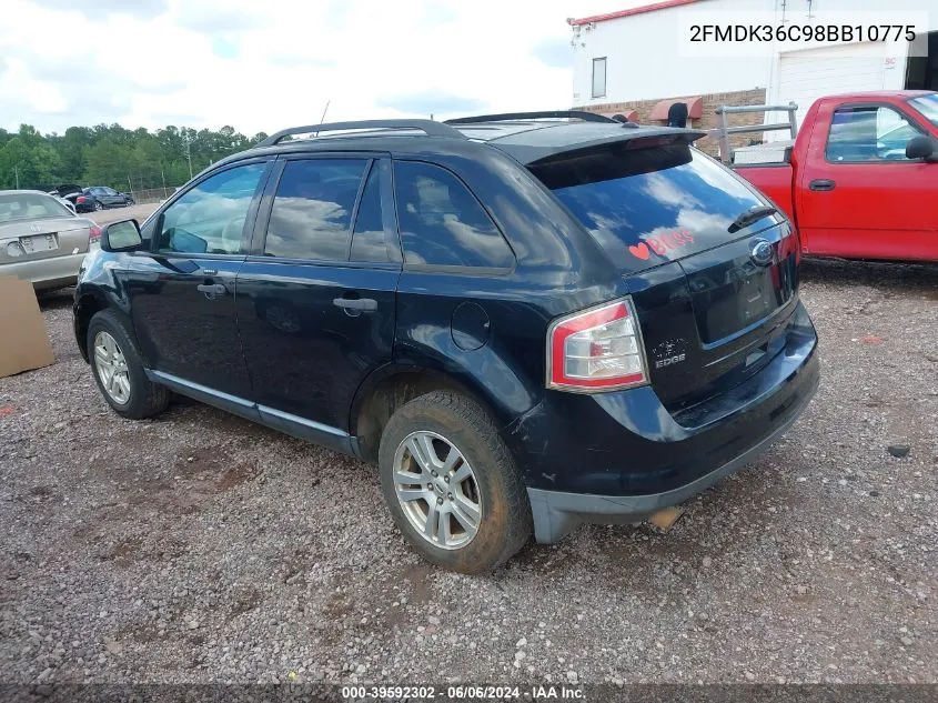 2FMDK36C98BB10775 2008 Ford Edge Se