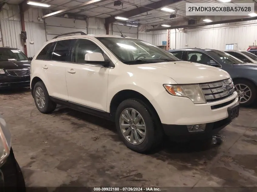 2008 Ford Edge Limited VIN: 2FMDK39CX8BA57628 Lot: 39922180