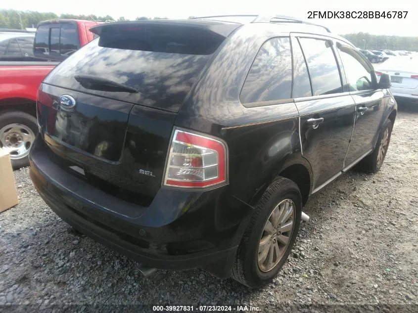 2FMDK38C28BB46787 2008 Ford Edge Sel