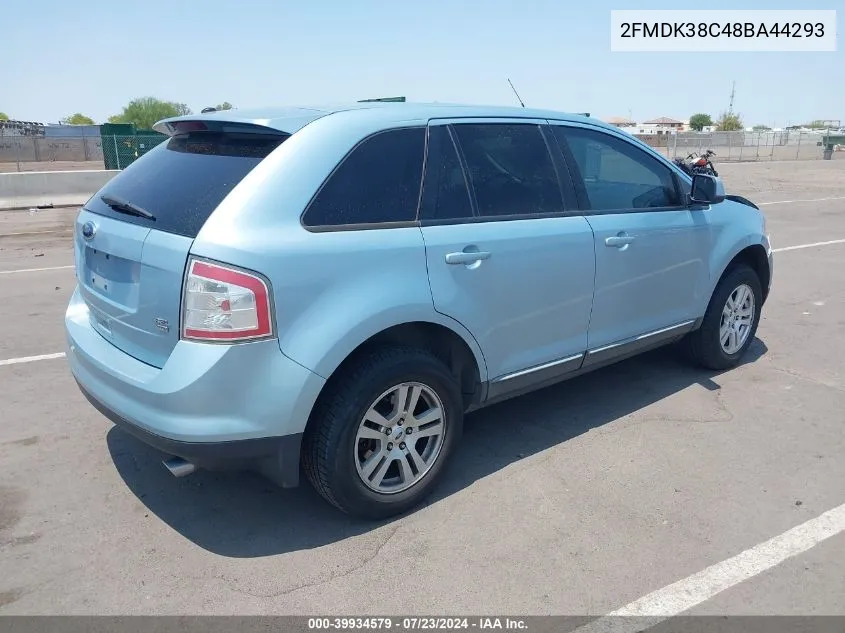 2FMDK38C48BA44293 2008 Ford Edge Sel