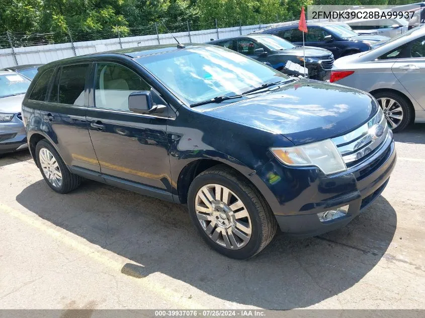 2008 Ford Edge Limited VIN: 2FMDK39C28BA99937 Lot: 39937076