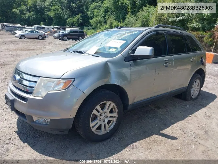 2FMDK48C28BB26903 2008 Ford Edge Sel