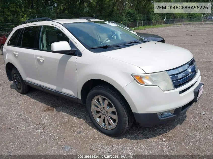 2FMDK48C58BA95226 2008 Ford Edge Sel