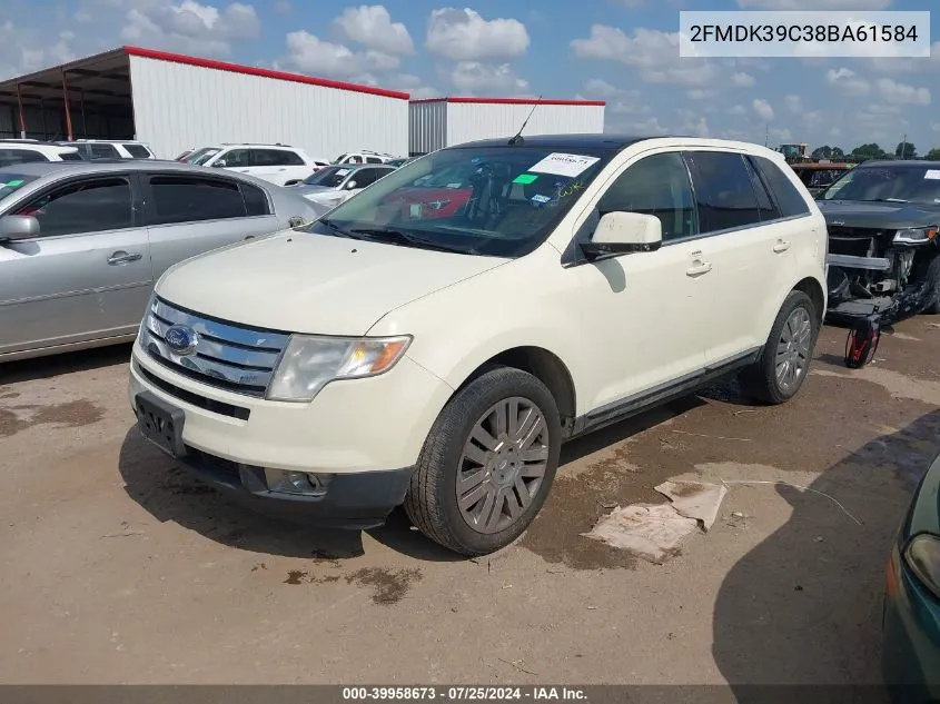 2FMDK39C38BA61584 2008 Ford Edge Limited