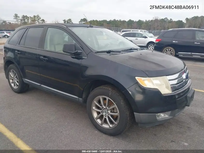 2FMDK48C48BA06911 2008 Ford Edge Sel