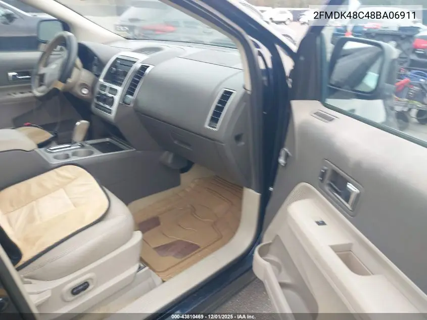 2FMDK48C48BA06911 2008 Ford Edge Sel