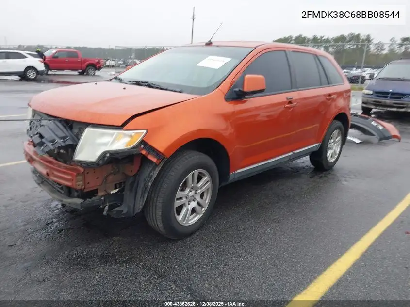 2FMDK38C68BB08544 2008 Ford Edge Sel