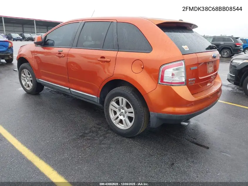 2FMDK38C68BB08544 2008 Ford Edge Sel