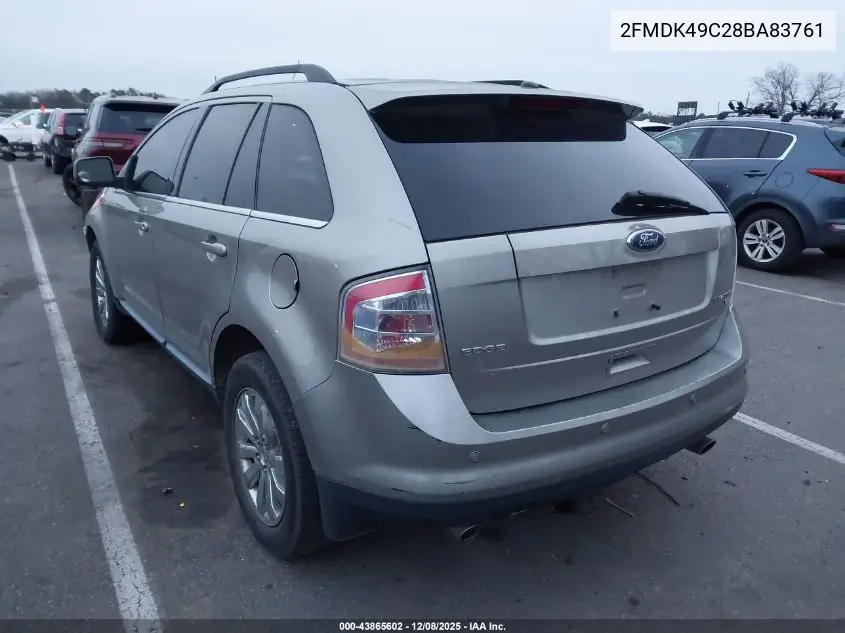 2FMDK49C28BA83761 2008 Ford Edge Limited