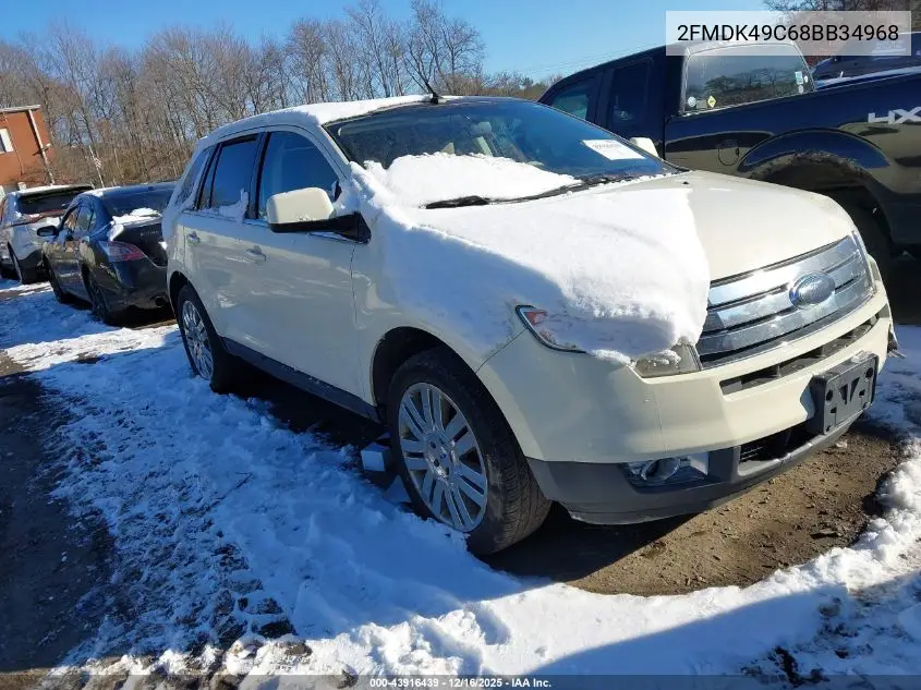 2FMDK49C68BB34968 2008 Ford Edge Limited