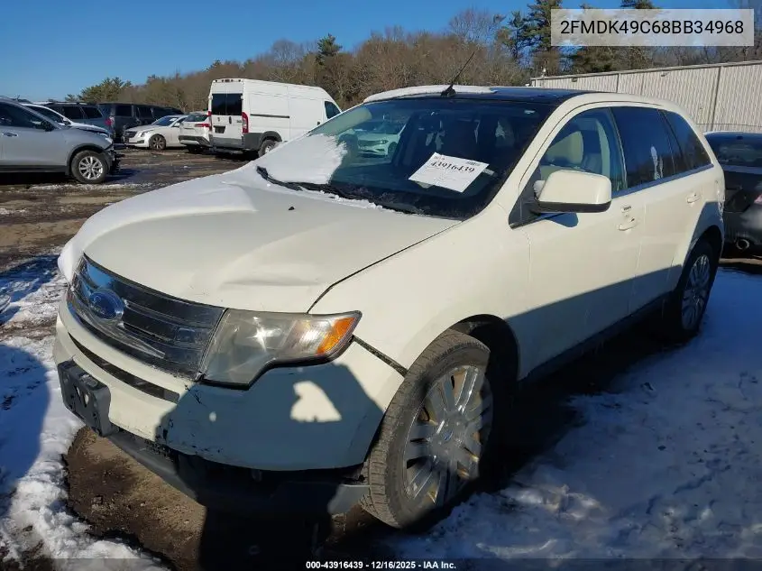 2FMDK49C68BB34968 2008 Ford Edge Limited